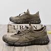 Fashion New Men's Beach Walking Shoes Outdoor Hiking Shoes Sports Anti Slip Casual Footwear Mesh Breathable Hiking Leisure Running Flats
