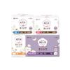 Choisissez 1 des 4 serviettes hygiéniques en coton agréables au toucher (moyen / grand / super long / liner)