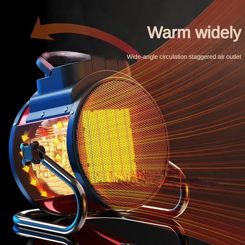Household Electric Heater Portable Constant Temperature Desktop Heating Machine High Power Electric Warm Air Machine