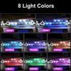 1/2/4/6pcs 7Colors Remote Control Strobe Light LED Warning Lamp Drone Strobe Light Motorcycle Tail Light for Car Motorcycle Bicycle RC Drone Flash