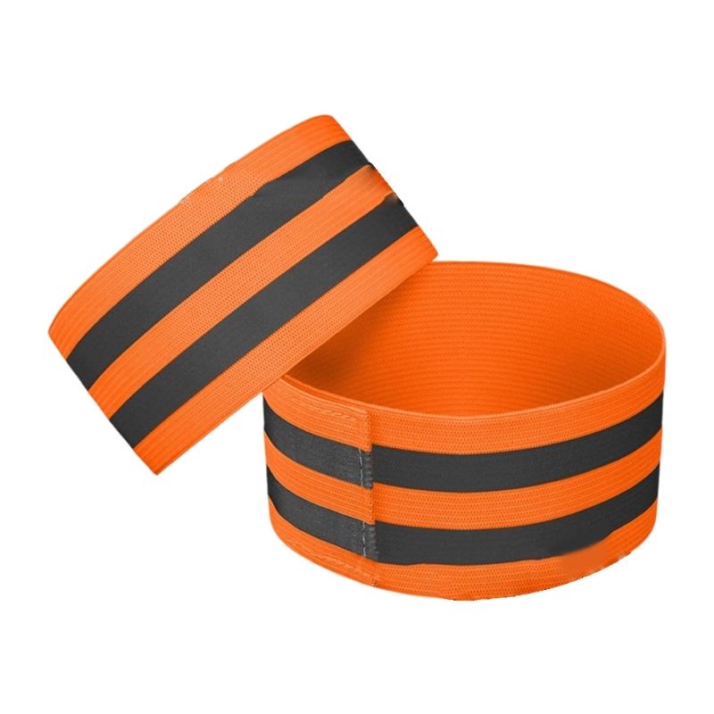 Reflective Cycling Pants Straps Bike Leg Bands Sports Night Ankle Belt Enhances Night Visibilities and Comfortable