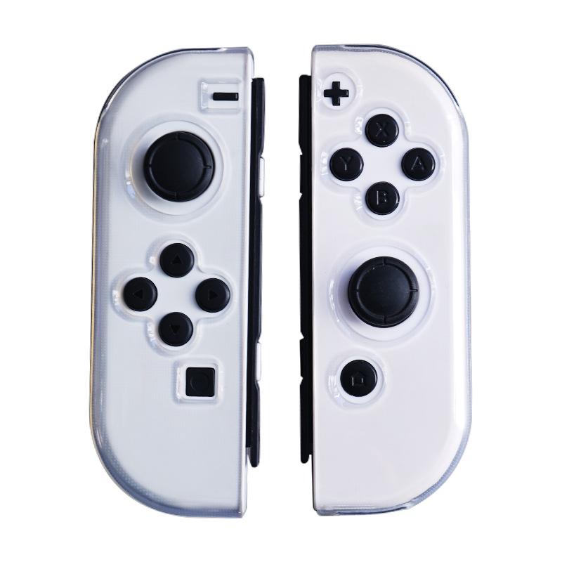 Nintendo Switch OLED TPU Silicone Controller Case with Joy-Con Accessories and Rocker Cap