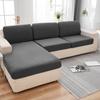 Solid Color Sofa Cushion Covers For Living Room Elastic Sofa Seat Cover Corner Couch Cover Slipcover Chair Protector