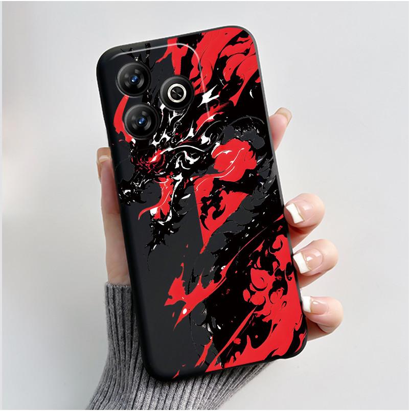 För ZTE Axon 60 / Blade V60 / Nubia V60 Fodral Sött Kaninfodral För ZTE Axon60 BladeV60 NubiaV60 Svart Silikon Skyddande Fodral