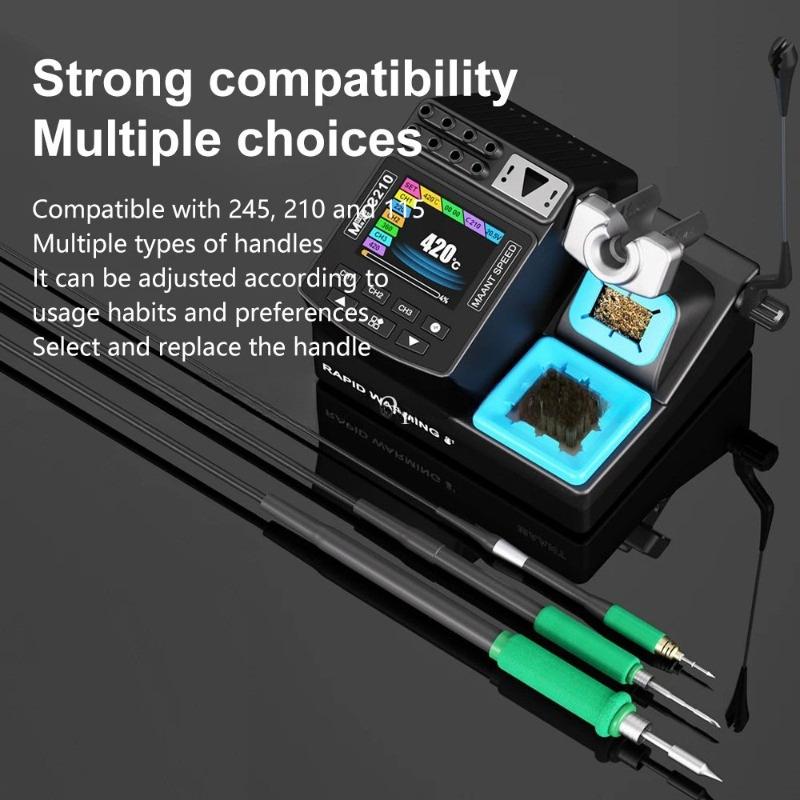 Precise Temperature Control Soldering Station C210 245 115 Handle Soldering Iron Tip Lead-free Electronic Welding Rework Station