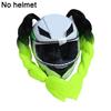 Universal Helmet Decoration Braids Motorcycle Helmet Thick Braid Dreadlocks Ponytail Braid Fashion Helmets Punk Style Hair Decor