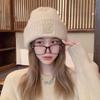 Windproof Warm Hat Knitted Ear Warmer Cap Women's Fashion Knitted Cap  Men
