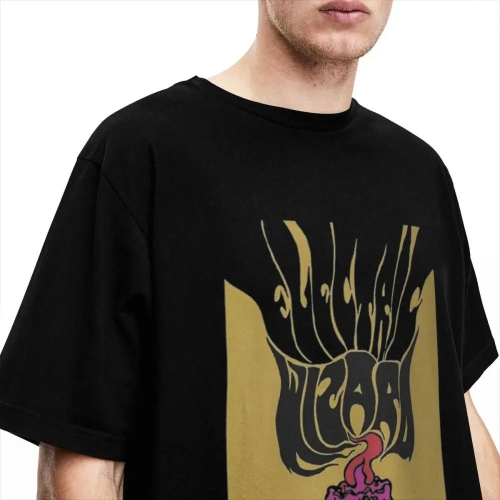 Electric Wizard Skjorta Accessoarer för Män Kvinnor Bomull Kreativ T-shirt Kortärmad Kläder Klassisk