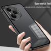 Honor 400/400pro Snap-Button Metal Frame Phone Case with Frosted Back