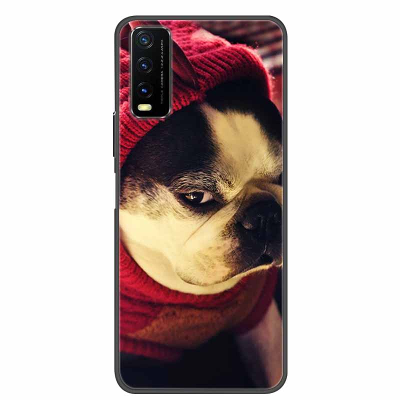 Für Vivo Y20 Hülle Marmor Weiche Silikon Rückseite für Vivo Y20S Y20 S Y 20i Handyhülle für Vivo V2027 Y20i Coque Funda Tasche