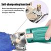 Electric Tailoring Scissors 220V/110V Fabric Cutting Tools Leather Cloth Electric Cutter Machine Blade Power Tools Cutting Saws