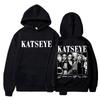 Limtkpop Katseye Print Hoodies Vintage Trendy Men Women Y2K Hoody Sweatshirt Fleece Oversiztracksuit Streetwear Fans Gifts