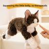 Plush Cat Figure Gift For Women With Stretchy Fabric Soft Toy For Teens