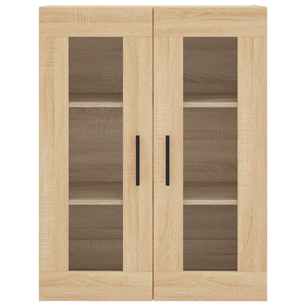 Wall Cabinet In Sonoma Oak 69.5 X 34 X 90 Cm
