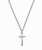 Acha Surgical Steel Standard Cross Chain Necklace _ Silver