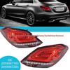 Fit 18-20 Mercedes C-Class W205 Taillight Brake Light 20590677103/2059067203