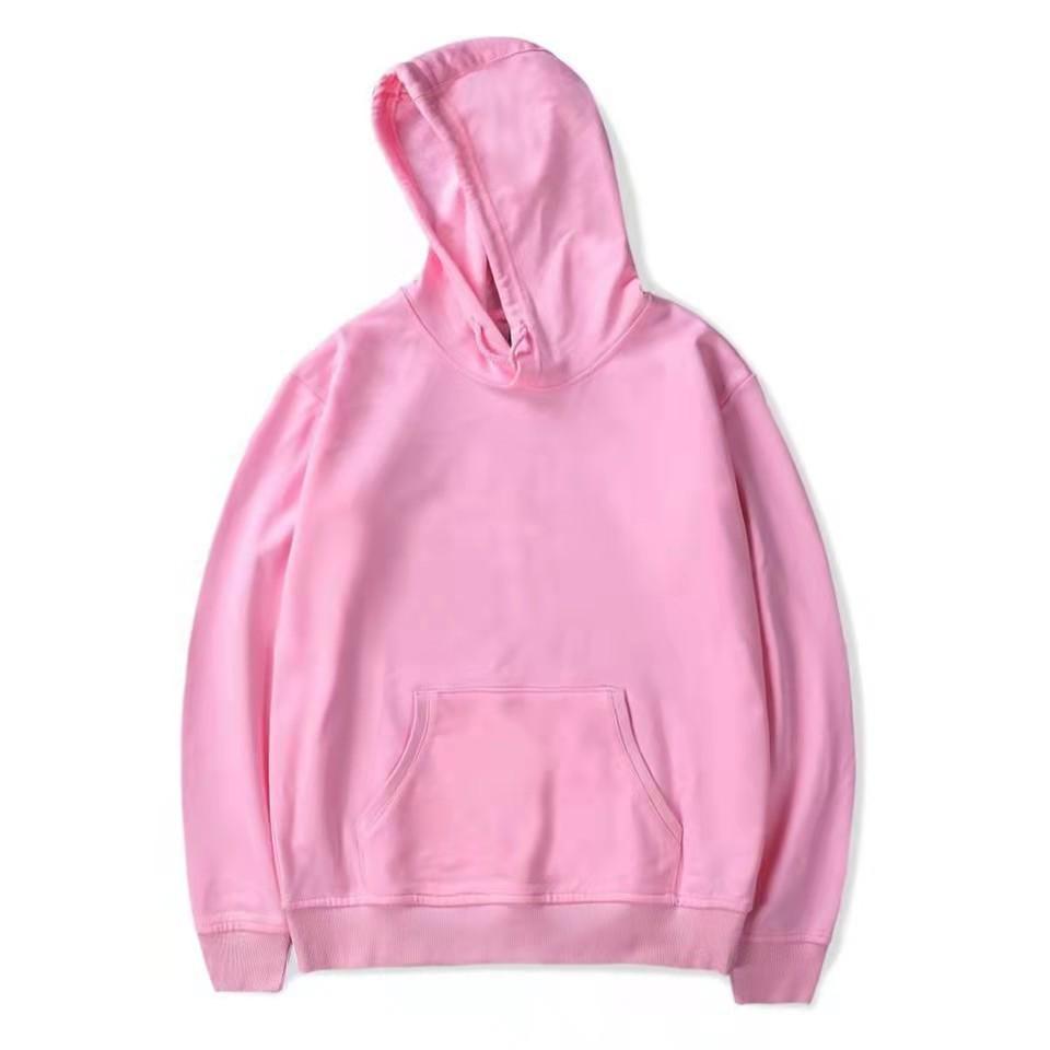 Klassischer Blanko-Kapuzenpullover für Herren, einfarbig, Fleece-Pullover, Trend-Hoodie