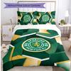 Sporting CP FC Printed 3PCS Bedding Set Breathable Duvet Cover with Pillowcases Decorative Bed Linen for Bedroom Home