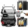 Luxury Metal Aluminum Bumper Phone Case for Samsung Galaxy S25 S24Ultra S23 S22 S21 S20 S10 Note10 20ultra Silicone Shockproof Armor Protection Cover