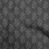 Tessuto Cotone Elasticizzato Grigio a Fiori a Pois Materiali per Quilting Stampa Tessuto da Cucito al Metro 40 Pollici