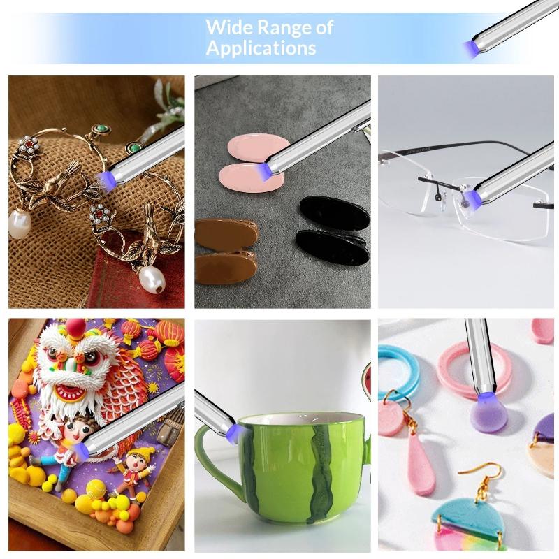 20G/30G/50G Uv Epoxy Resin Glue Diy Jewelry Making High Transparency Fast Drying High Hardness Glue Uv Lamp Diy Craft Decor
