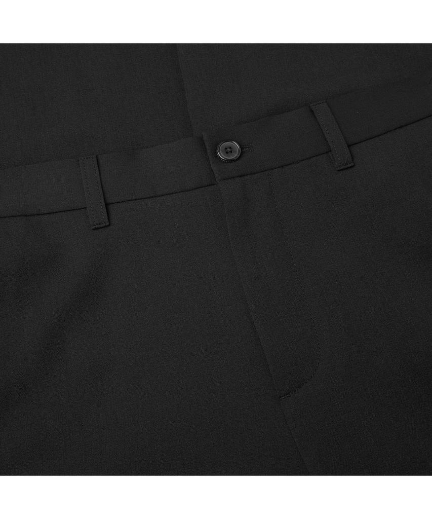 Keoseuuteommellou [Essentials] Black Loose Fit Setup Pants C9Pam26421Bkx