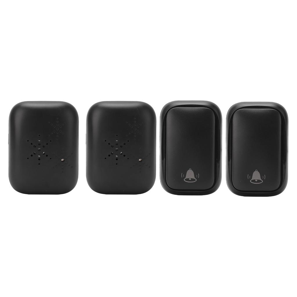 Wireless Door Bell Waterproof Self Generating High Volume Music Door Bell for Home US Plug