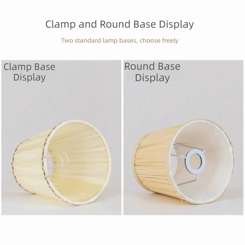 Fabric Lamp Covers Beige Indoor Lighting New Desk Lamp Home Decoration