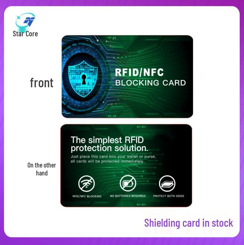 RFID Blocking Anti-Theft NFC Shielding Card