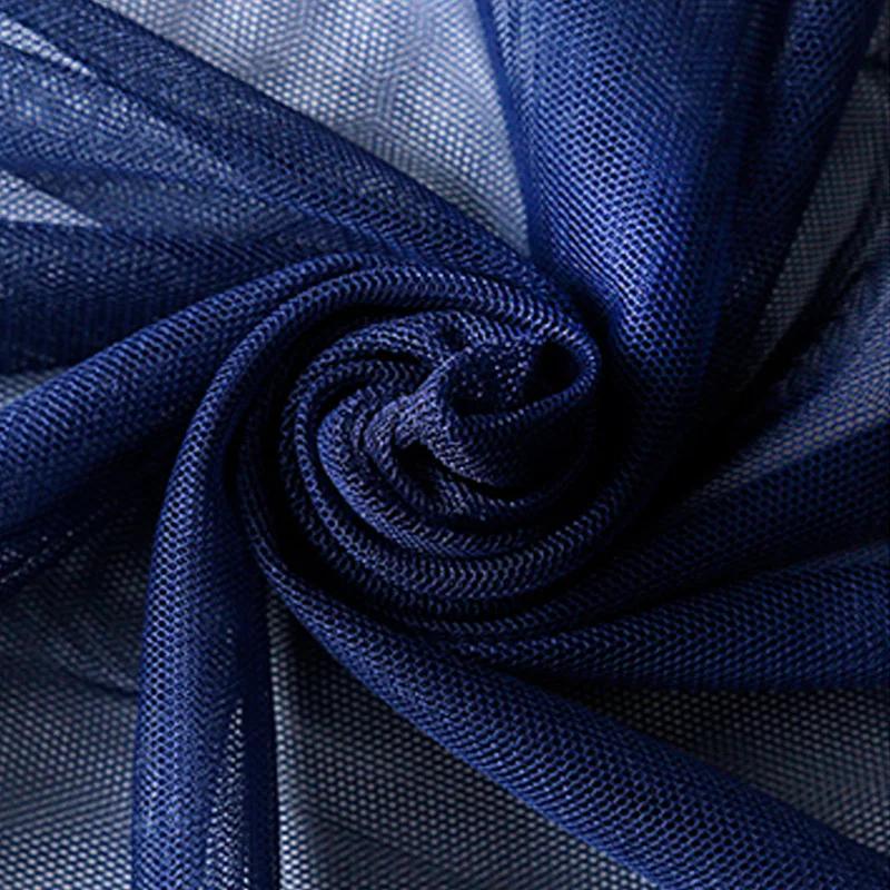 Tissu Tulle Filet Doux Chiffré Pour Couture Décorations de Mariage Rideaux Moustiquaires Robe de Mariage Tissus de Couture DIY1m/5m/10m