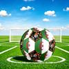 1pc Algerian Sports Theme Size 5 Soccer Ball Professional Match Training Football Indoor &Outdoor Sports Ball Lightweight Durable C6645