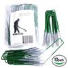 U-Shaped Garden Ground Grass Lawn Turf Galvanised Pegs Staples Fastening Nails
