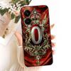 For Xiaomi Poco X8 Pro / X8 Pro Max Feather Crown Initial Letter Phone Case For Poco X8Pro X 8 Pro Max 5G Soft Silicone Cases