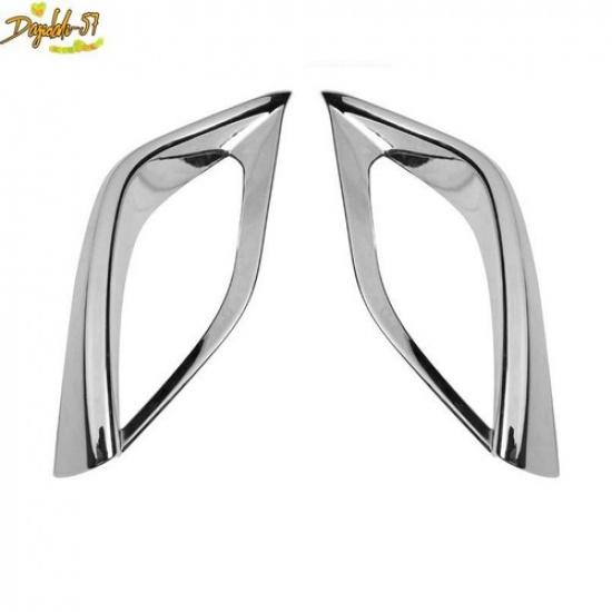 Fit For Highlander Toyota ABS Chrome Rear Fog Light Lamp Cover New