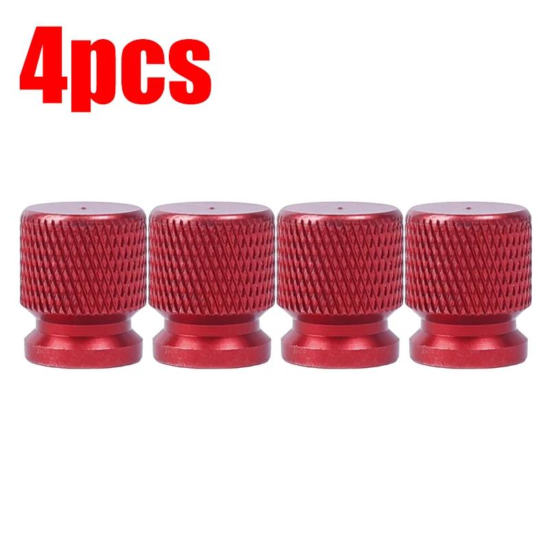 Bouchons de valve de pneu de voiture en alliage d'aluminium, style américain, 16 mm, anti-poussière, pour moto, camion, vélo, 1/4 pièces