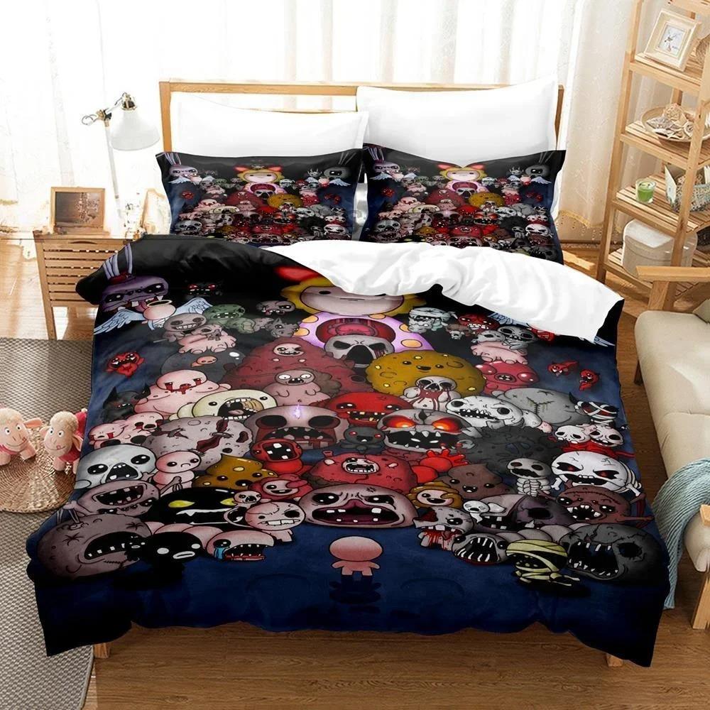 Fashion 3D Printing Game The Binding of Isaac Bedding Set Single Twin Full Queen King Size Bed Set Teenager Bedroom Sheet Sets