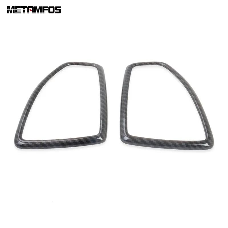Side Front Air Condition AC Vent Outlet Cover Trim For Hyundai Tucson Carbon Fiber Interior Accessories Car Styling