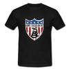 Don'T Tread On Me Fashion Short Sleeve Black Unisex T-shirts