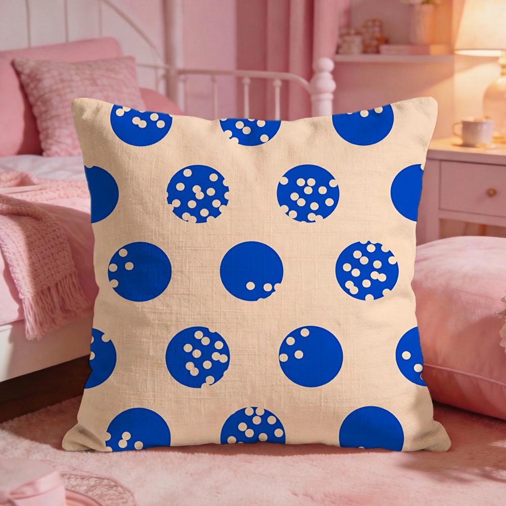 Motif à poisHousse de coussinConfort PremiumHousse de coussin réversible Design deux en un Pour n'importe quelle pièceIntérieur de voiture