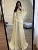 2025 Spring Elegant Long Sleeve Slim Fit Dress for Women