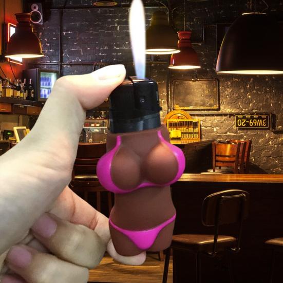 1Pc/2Pcs Igniter Case Creative Sexy Body Shape Silicone Ignition Machine Cover Durable Protection Case for Home