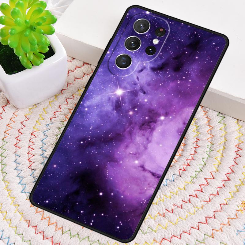 Coque de téléphone Espace Nébuleuse Étoiles Univers Fantaisie pour Samsung Galaxy note 10 pro S26 Ultra S23 S24 FE S25 S21 S22 PLUS Housse