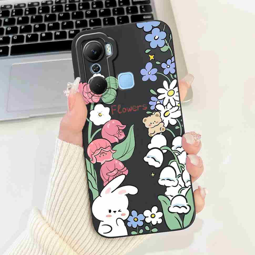 Case For Infinix Hot 12 Pro X668C Protector Soft Slim Cute Cartoon Pattern Cover For Infinix Hot 12 Hot12 Pro Phone Cases Cover