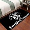 GUN Smith Wesson Floor Mat Rectangle Anti-slip Home Soft Badmat Front Door Indoor Outdoor Mat Welcome Doormat