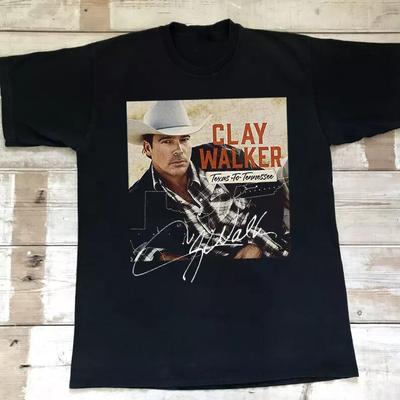 Clay Walker Concerts & Live Tour Unisex Cotton  Full Size BL1384 Unisex T-Shirt