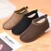 New Thickened and Warm Woolen Cotton Snow Boots and Women's Shoes Thick-soled Ankle Boots