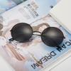 Retro Round Sunglasses Adult Prince Glasses Men'S And Women'S Wedding Sunglasses Metal Round Toad Glasses Street Stall Glasses