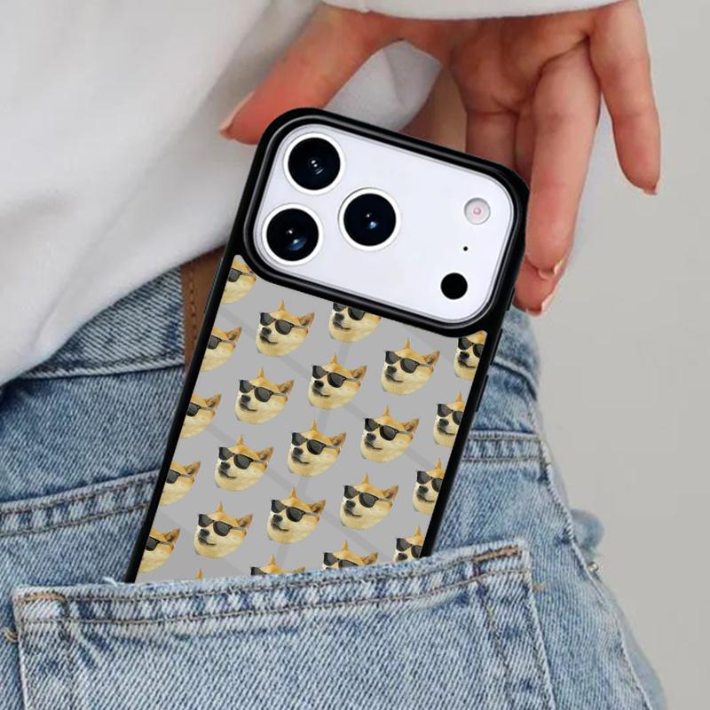 Space Doge Shiba Inu Handyhülle für iPhone 17ProMax 12 13 14 15 16e 17 Pro Max Plus Air Cover