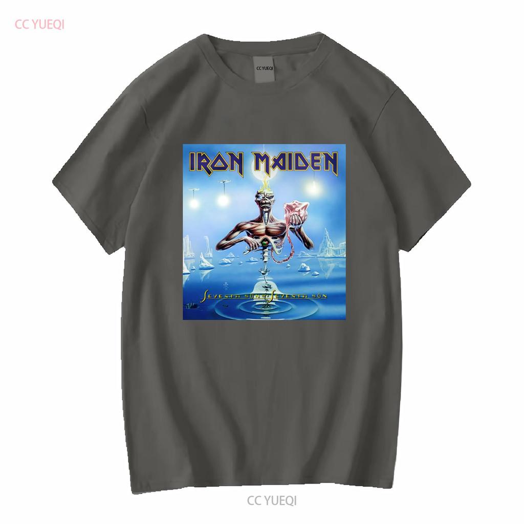 HOT NEW Iron Seventh Son T SHIRT Size S 5XL Vintage Washed Homme Graphic Breathable Comfortable Stretched Top For Everyday Wear