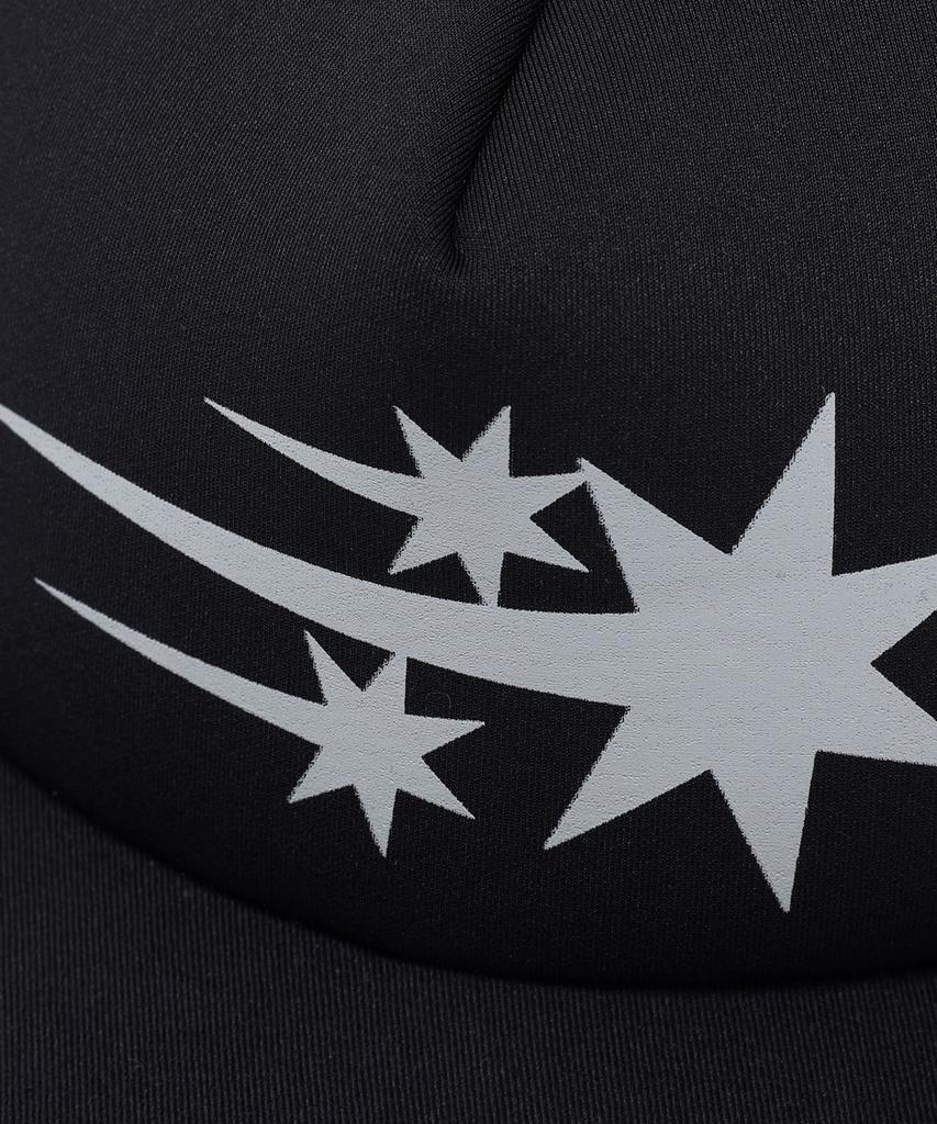 NICEGHOSTCLUB 3Star Trucker Cap_Black(Ng2Emuab24A)